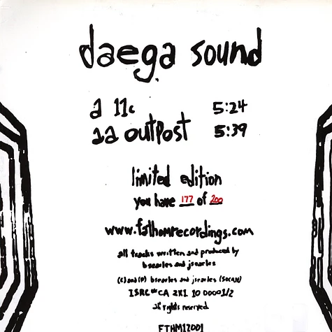 Daega Sound System - 11c / Outpost