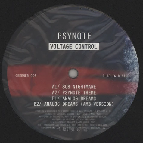 Psynote (Franco Cinelli) - Voltage Control