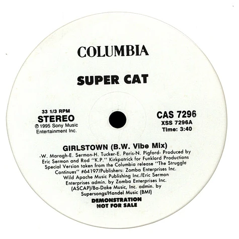 Super Cat - Girlstown