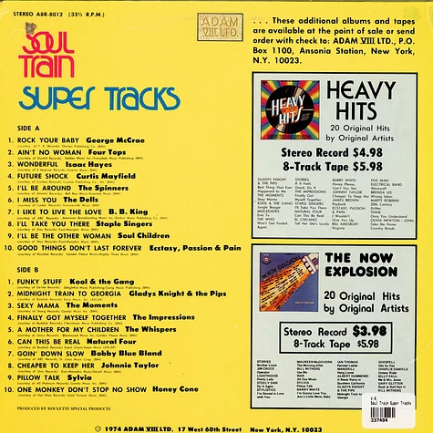 V.A. - Soul Train Super Tracks