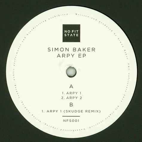 Simon Baker - Arpy EP