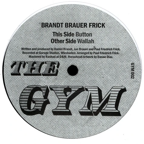 Brandt Brauer Frick - Wallah / Button