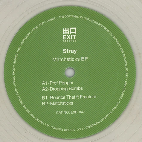 Stray - Matchsticks EP