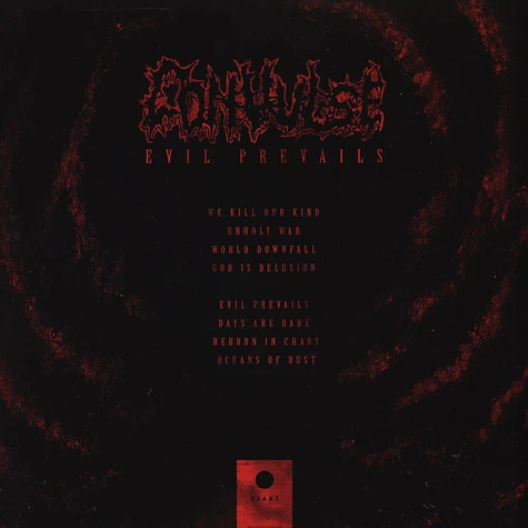 Convulse - Evil Prevails Red Vinyl Edition