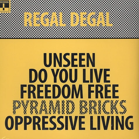 Regal Degal - Pyramid Bricks EP