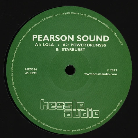 Pearson Sound - Starburst EP