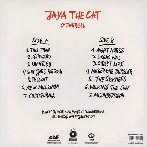 Jaya The Cat - O'Farrell