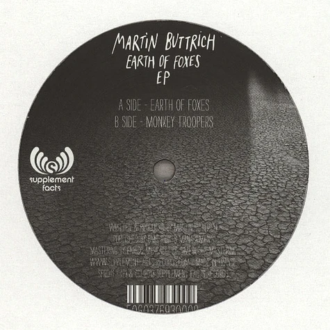 Martin Buttrich - Earth Of Foxes