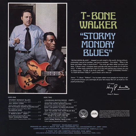 T-Bone Walker - Stormy Monday Blues