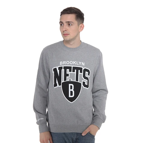 Mitchell & Ness - Brooklyn Nets NBA College Arch Crew Sweater
