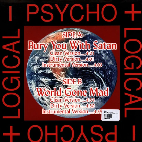 Necro - Bury You With Satan / World Gone Mad