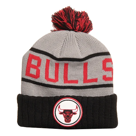 Mitchell & Ness - Chicago Bulls NBA High 5 Cuffed Knit Beanie