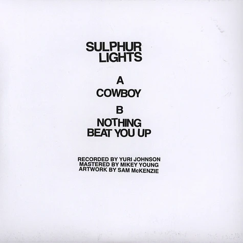 Sulphur Lights - Cowboy