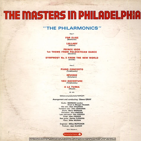 The Philarmonics - The Masters In Philadelphia