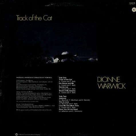 Dionne Warwick - Track Of The Cat