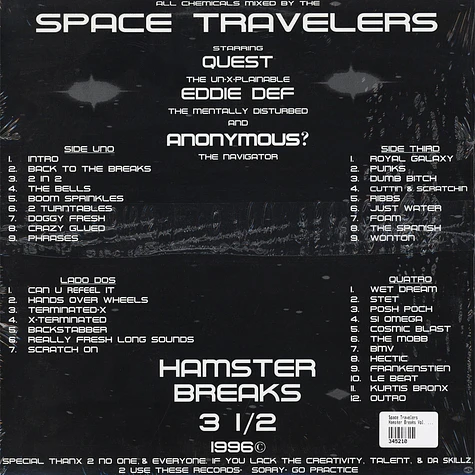 Space Travelers - Hamster Breaks Vol. 3 1/2