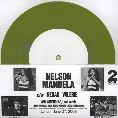 Amy Winehouse - Nelson Mandela EP Colored Vinyl Edition