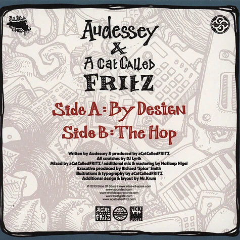 Audessey & A Cat Called Fritz - By Design / The Hop