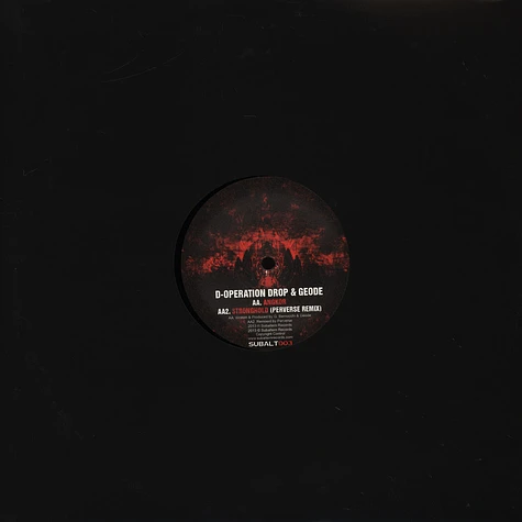 D-Operation Drop & Geode - Stronghold EP