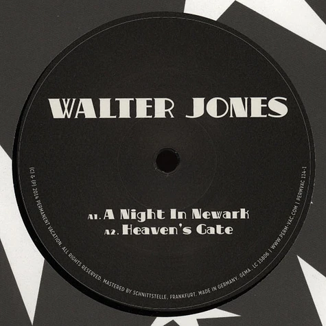 Walter Jones - A Night In Newark