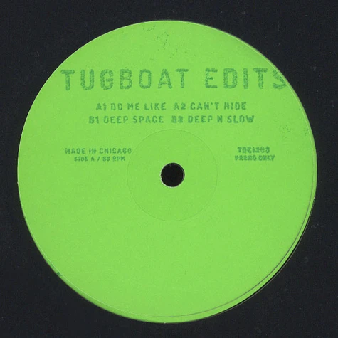 Unknown Artist - Tugboat Edits Volume 3