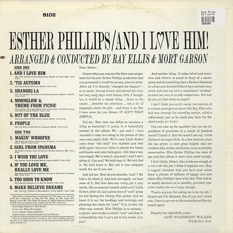 Esther Phillips - And I Love Him