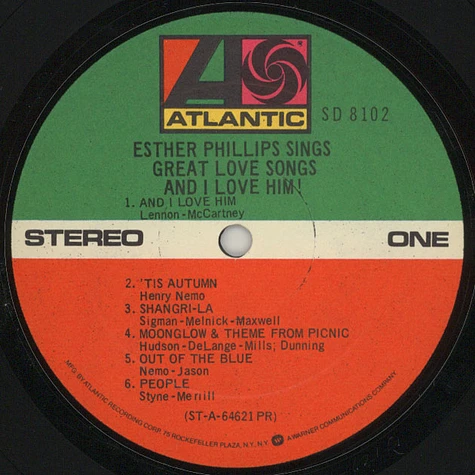 Esther Phillips - And I Love Him