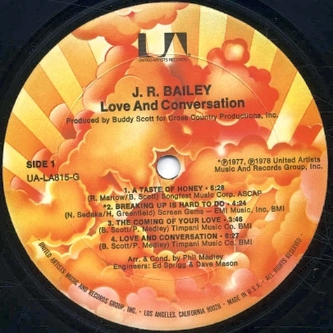 J.R. Bailey - Love & Conversation