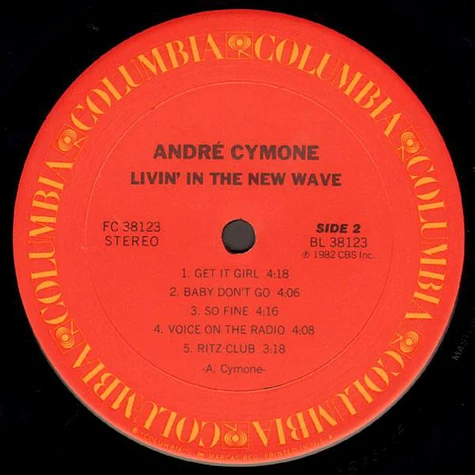 Andre Cymone - Livin' In The New Wave