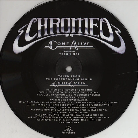 Chromeo - Come Alive feat. Toro Y Moi