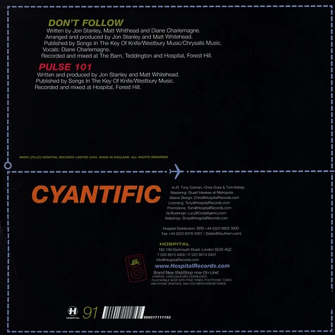 Cyantific - Don't Follow / Pulse 101