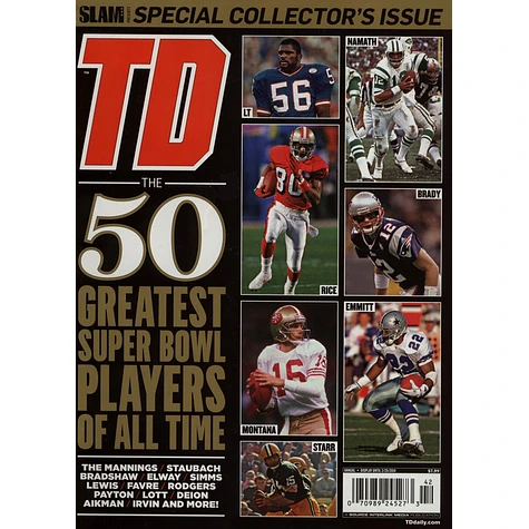 Slam Magazine presents - TD - 5o Greatest Superbowl Players Of All Time