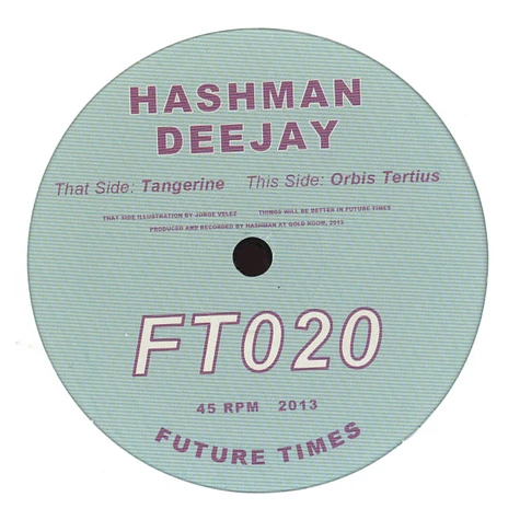 Hashman Deejay - Tangerine