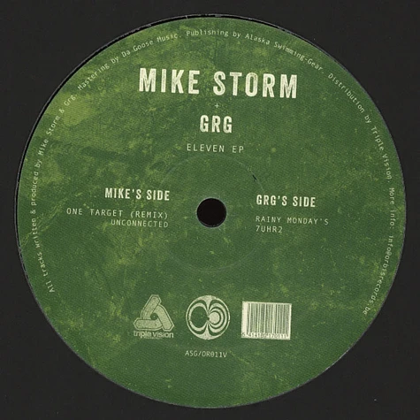 Mike Storm / Grg - Eleven EP