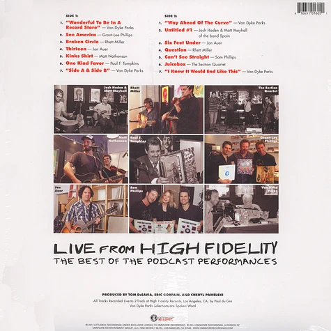 V.A. - Live From High Fidelity: The Best Of The Podcast Performances