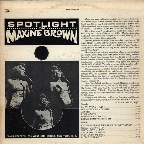 Maxine Brown - Spotlight On Maxine Brown