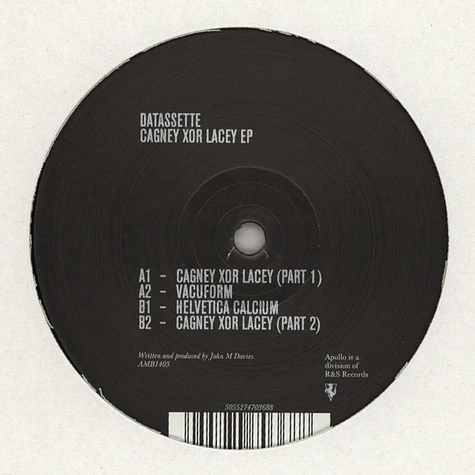 Datassette - Cagney XOR Lacey EP