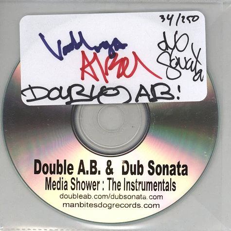 Double A.B. & Dub Sonata - Media Shower: The Instrumentals