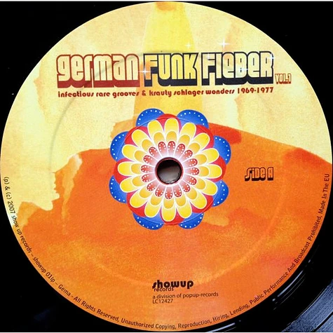 V.A. - German Funk Fieber Vol. 1 (Infectious Rare Grooves & Krauty Schlager Wonders 1969-1977)