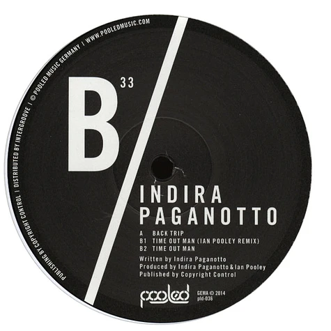 Indira Paganotto - Time Out Man EP