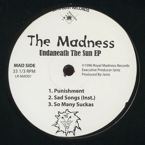 The Madness - Undaneath The Sun EP
