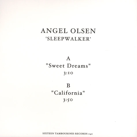 Angel Olsen - Sleepwalker