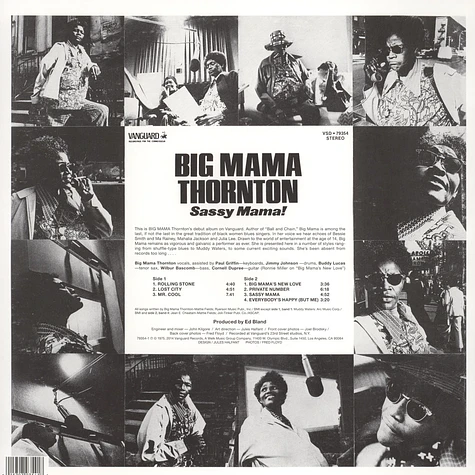 Big Mama Thornton - Sassy Mama!