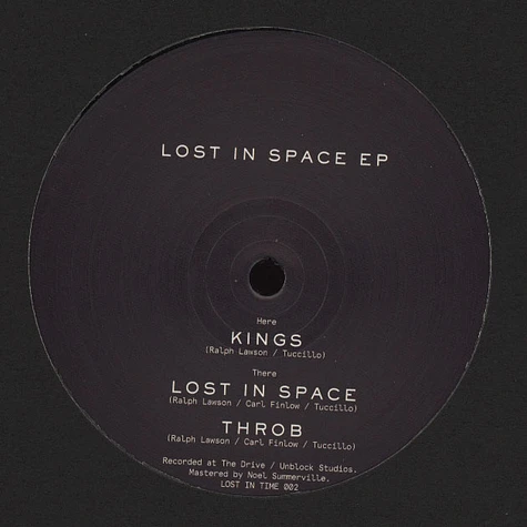 Ralph Lawson / Carl Finlow / Tuccillo - Lost In Space