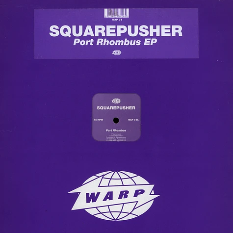 Squarepusher - Port Rhombus EP - Vinyl 12