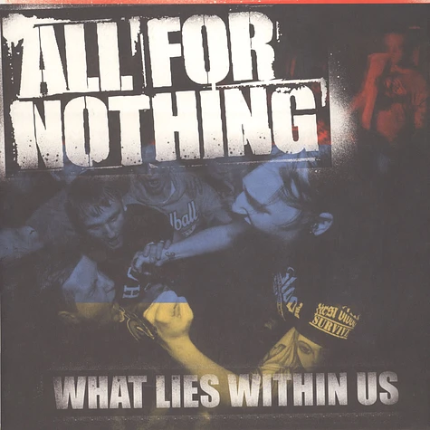 All For Nothing - What Lies Within Us Black White Splatter Vinyl Edition