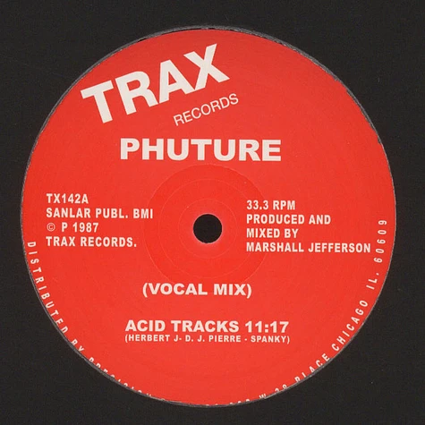 Phuture - Acid Tracks