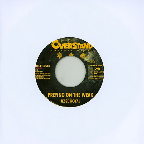 Jah Cure / Jesse Royal - Territory / Preying On The Weak