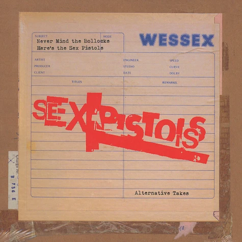Sex Pistols - Never Mind The Bollocks: Alternative Takes 7" Box Set