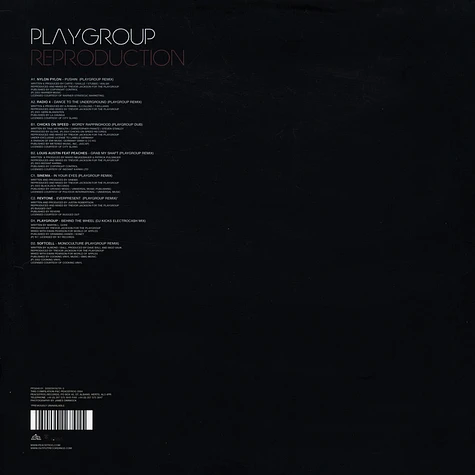 Playgroup - Reproduction Part One